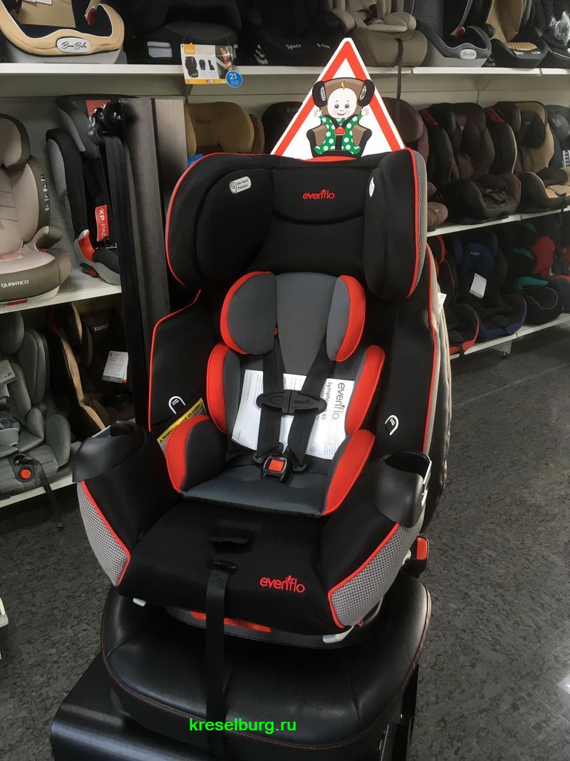 Автокресло EVENFLO SYMPHONY™ e3 LX ISOFIX (2,2-55 кг)